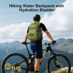 CVLIFE Hydration Backpack with 3L TPU Tactical Water Bladder, 22L Hiking - Image 8