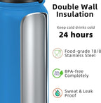 Fanhaw 32 oz Insulated Stainless Steel Water Bottle - Image 3