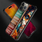 for iPhone 16 Pro Max Case, Sugar Skull Day of Death Halloween Pattern Graphic - Image 5