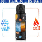 OLDLEY 20 Oz Insulated Stainless Steel Water Bottle - Image 5