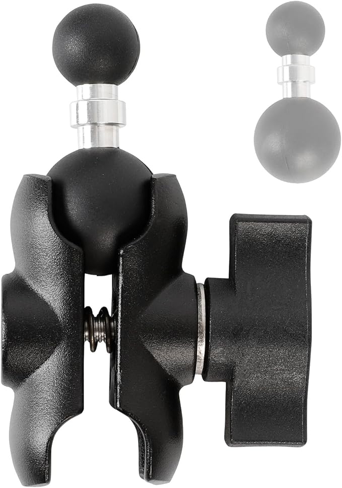 1" to 17mm Ball Adapter with 2.36" Short Double Socket Arm, Compatible with RAM by Unknown
