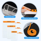 HEETA 5-Pack Clear Waterproof Dry Bag Pouch, Water Tight Cases Dry Bags - Image 5