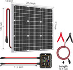 SOLPERK Solar Panel Kit 50W 12V, Waterproof Solar Battery Trickle Charger - Image 7