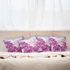 Ambesonne Floral Throw Pillow Cushion Case Pack of 4, Exotic Orchid Flowers - Image 6