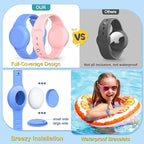 for Air Tag Bracelet & Airtag Necklace, Silicone Wristband Air tag Holder Kids - Image 4