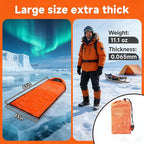 Sleeping Bag, Terrashell Blanket, Emergency Sleeping Bag, Waterproof, Compact - Image 9