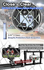 Phone Fence Mount with Shade & Cooling Fan - Image 4