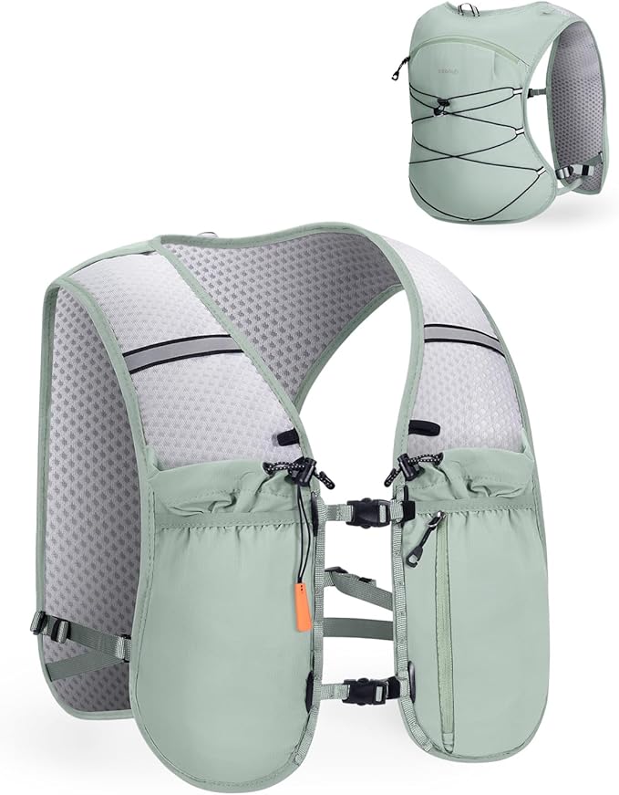 ECOHUB Running Hydration Vest Backpack, Lightweight Hydration Pack Bag Daypack by ECOHUB