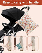 ALVABABY 3 pcs Cloth Diaper Wet Dry Bags Waterproof Reusable - Image 6