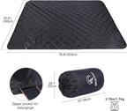 REDCAMP 79"x79" Large Warm Camping Blanket Waterproof & Windproof - Image 6