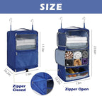 Surblue Hanging Shelves Travel Storage Bag Compression Packing Cube - Image 5