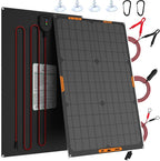 OYMSAE 30W 12V Solar Trickle Charger Maintainer, Waterproof Portable Solar by OYMSAE
