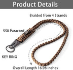 Heavy Duty Braided Paracord Lanyard - Image 2