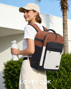 LOVEVOOK 40L Carry on Backpack, Large 17 Inch Travel Backpack - Image 2