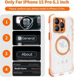 for iPhone 15 Pro Waterproof Case Compatible - Image 2