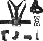 KINGKI Mobile Phone Chest Strap Harness Mount Head Strap Holder Kit - Image 8