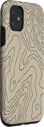 Coyote Country Guide Lines Topographical Contour Map Case - Image 3