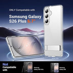 Temdan Designed for Samsung Galaxy S26 Plus Case Clear, Built-in Invisible - Image 2