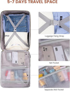 LOVEVOOK 40L Travel Backpack for Women & Men, Airline Approved Carry On Luggage - Image 9