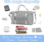 Weekender Duffel Bags for Women， Travel Totes Bag for Airplane Essentials - Image 3
