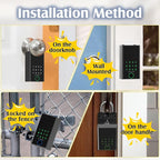 Smart Key Lock Box with Code, Dhiedas Large Fingerprint Lock Box with APP - Image 6