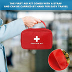 AOUTACC 6pcs First Aid Bag Empty, Waterproof Durable First Aid Kit Bag Empty - Image 4