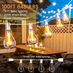 String Lights, 100FT Patio Lights - Image 3