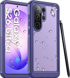 Temdan Designed for Samsung Galaxy S26 Ultra Case Waterproof, Built-in Lens & by Temdan