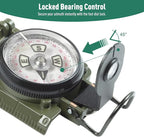 Eyeskey Multifunctional Military Sighting Navigation Compass Impact Resistant & - Image 6
