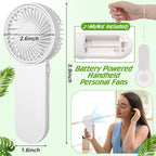 Sumind 36 Pcs Small Personal Portable Fan Mini Handheld Bulk 1 Speed Electric - Image 2