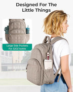 BAGSMART College Laptop Backpack, Travel Backpack - Image 5