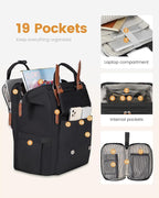 LOVEVOOK Laptop Backpack Women, Teacher Work Backpack - Image 3