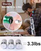 katerk 6pcs 1/4 inch Hex Shank Aluminum Alloy Screwdriver Bits Holder 4 Sets - Image 3