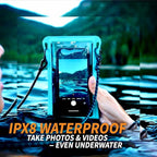 Stash7 Waterproof Phone Pouch w/Long Lanyard | IPX8 Adventure Grade Cellphone - Image 4