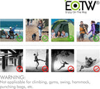 EOTW Paracord Keychain for Men Women Paracord Carabiner Backpack Keychain - Image 8