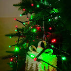 75.8 FT 200 LED Red and Green Christmas Lights Indoor Outdoor, Timer & Memory - Image 2