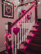 25FT G40 LED Outdoor Valentine's Day String Lights, Hanging Patio Lights - Image 5
