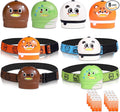 KunHe 8 Pack LED Kids Headlamp by KunHe