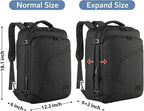 MATEIN Mens Travel Backpack, 27L Lightweight Carry on Backpack - Image 5