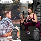 64oz Foldable Silicone Water Bottle - Image 7