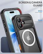 Lanhiem Magnetic for iPhone 17 Case, IP68 Waterproof Dustproof Case, Full Body - Image 7
