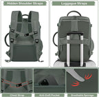 Hanples Travel Backpack as Personal Item Travel bag Flight Approved, 35L Carry - Image 7
