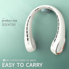 FrSara Neck Fan, Portable Personal Fan Strong Wind, Air Volume, 360° Cooling - Image 6