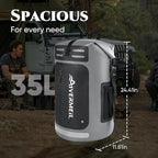 Waterproof Dry Bag with Waterproof Phone Case Grey - Image 2