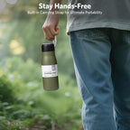 Small Water Bottle 12 oz, Dusgut Insulated Water Bottle, Stainless Steel - Image 5