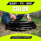 100ft Outdoor/Indoor Extension Cord 3-Outlet 12/3 Gauge Extra Heavy Duty 3 - Image 5