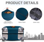 ANNA QUEEN 3D Cat Face Luggage Cover, Cute Peek Cat Suitcase Protector - Image 3