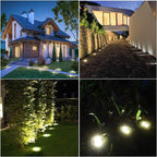 Rayolon Solar Ground Lights, Waterproof Solar Garden Lights, Upgraded Outdoor - Image 7