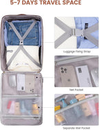 LOVEVOOK 40L Travel Backpack for Women & Men, Airline Approved Carry On Luggage - Image 9