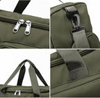 Suruid Travel Duffel Bag with Shoes Compartment Sports Gym Bag with Dry Wet - Image 5